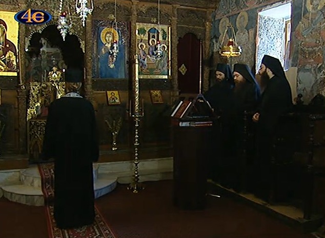 Velké povečeří - Řecký monastýr